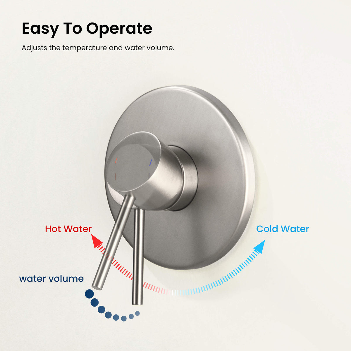 Halo Single Function Pressure Balanced Complete Shower Faucet Set with Tub Spout - CSF-4016