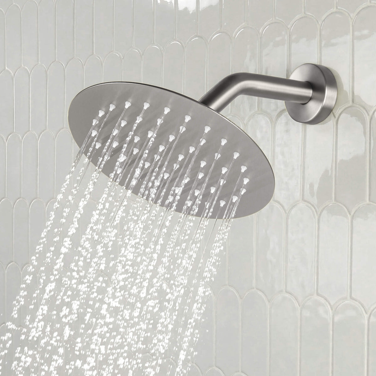 Halo Single Function Pressure Balanced Complete Shower Faucet Set with Tub Spout - CSF-4016