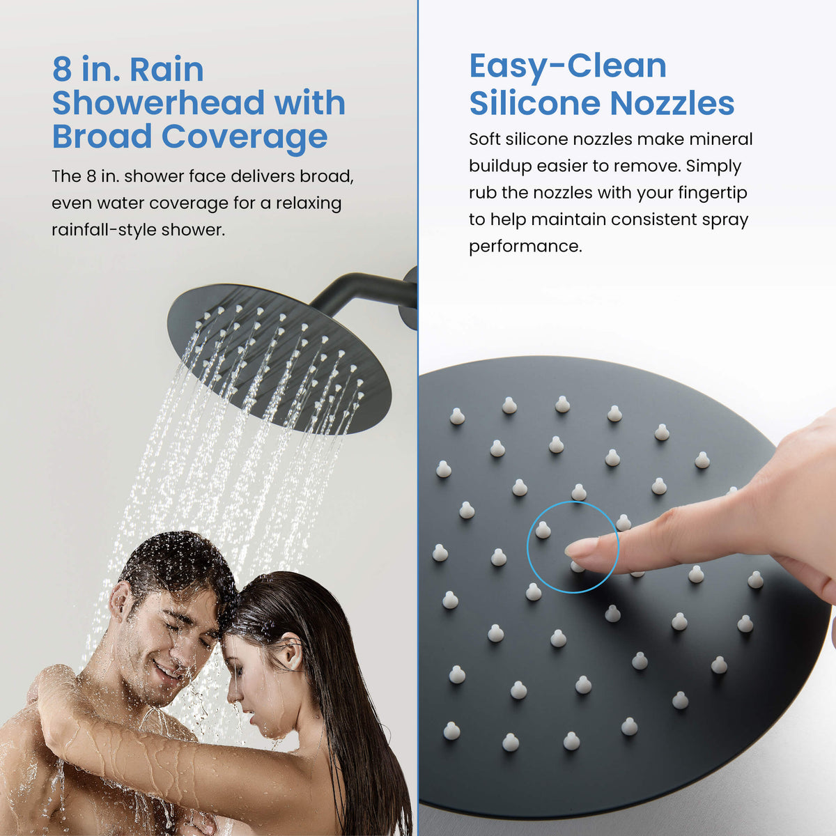 Halo Single Function Pressure Balanced Complete Shower Faucet Set with Tub Spout - CSF-4016