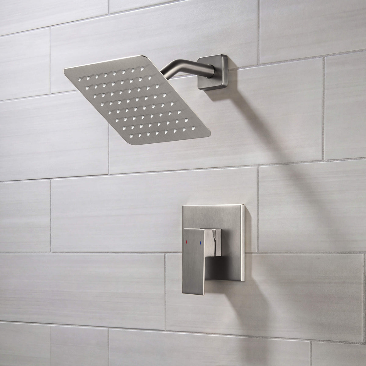 Quadra Single Function Pressure Balanced Complete Shower Faucet Set - CSF-4017