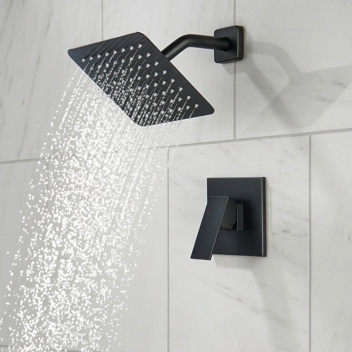 Quadra Single Function Pressure Balanced Complete Shower Faucet Set - CSF-4017