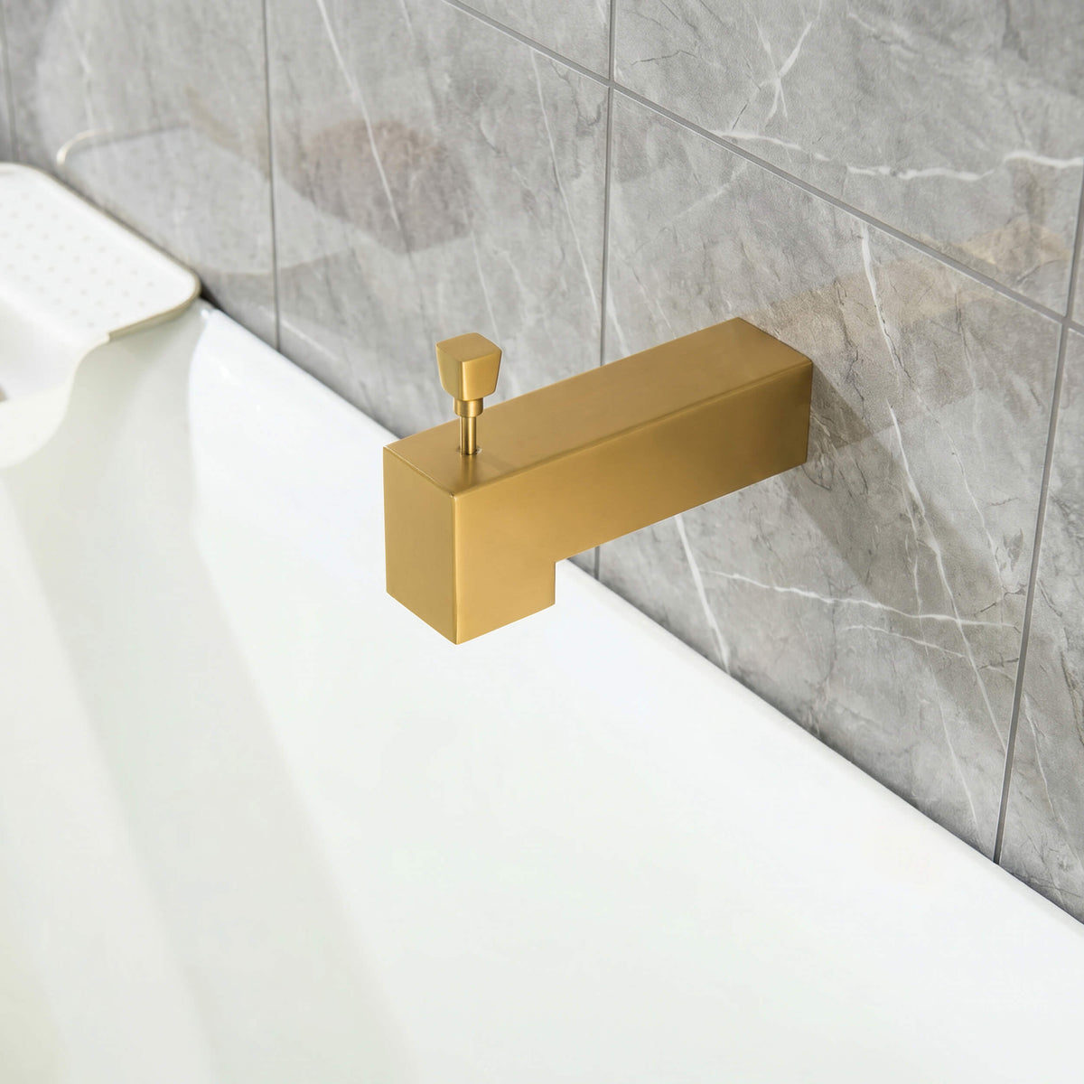 Quadra Single Function Pressure Balanced Complete Shower Faucet Set with Tub Spout - CSF-4018