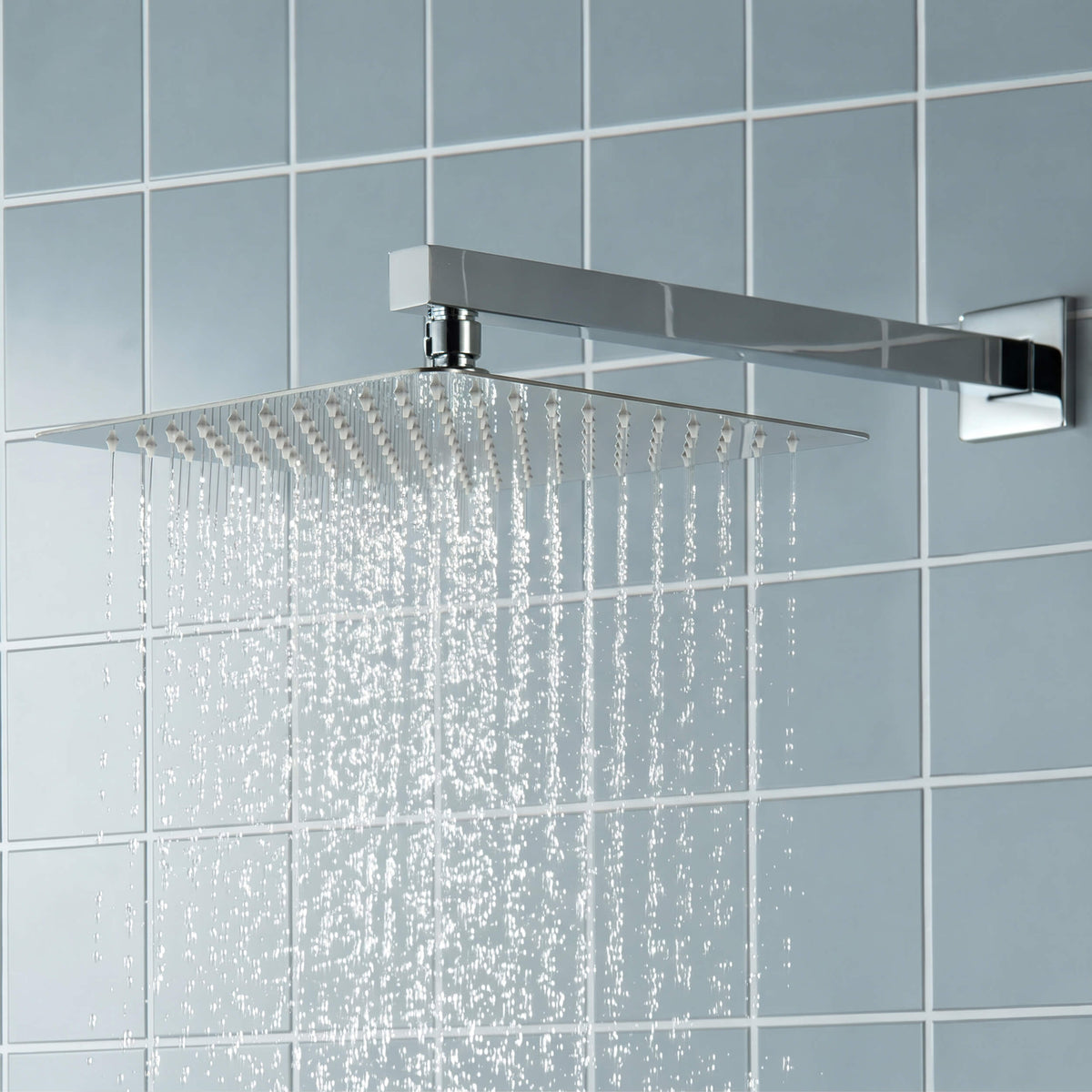 Quadra 2-Function Pressure Balanced Complete Shower Faucet Set with Slide Bar - CSF-4020