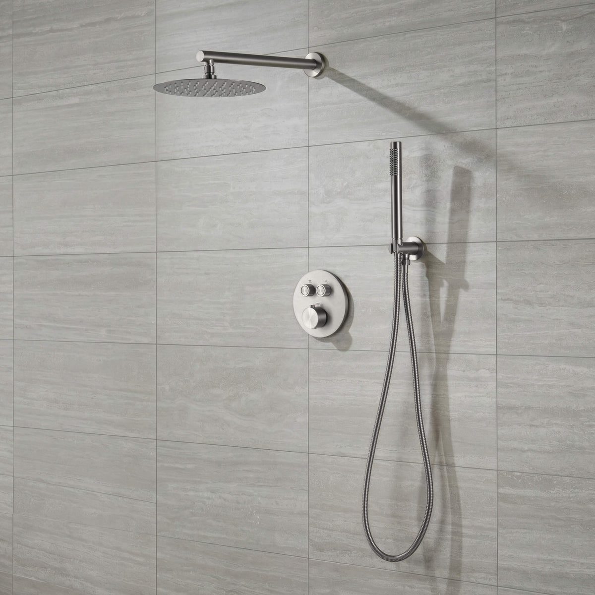 Halo 2-Function Thermostatic Complete Shower Faucet Set - CSF-4023