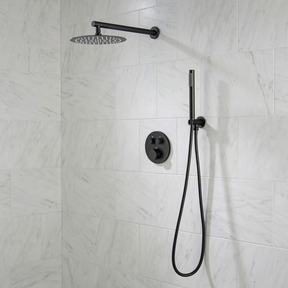 Halo 2-Function Thermostatic Complete Shower Faucet Set - CSF-4023