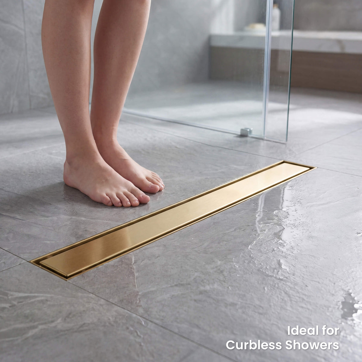 24 inch Tile-in Linear Shower Drain - CFD-2401