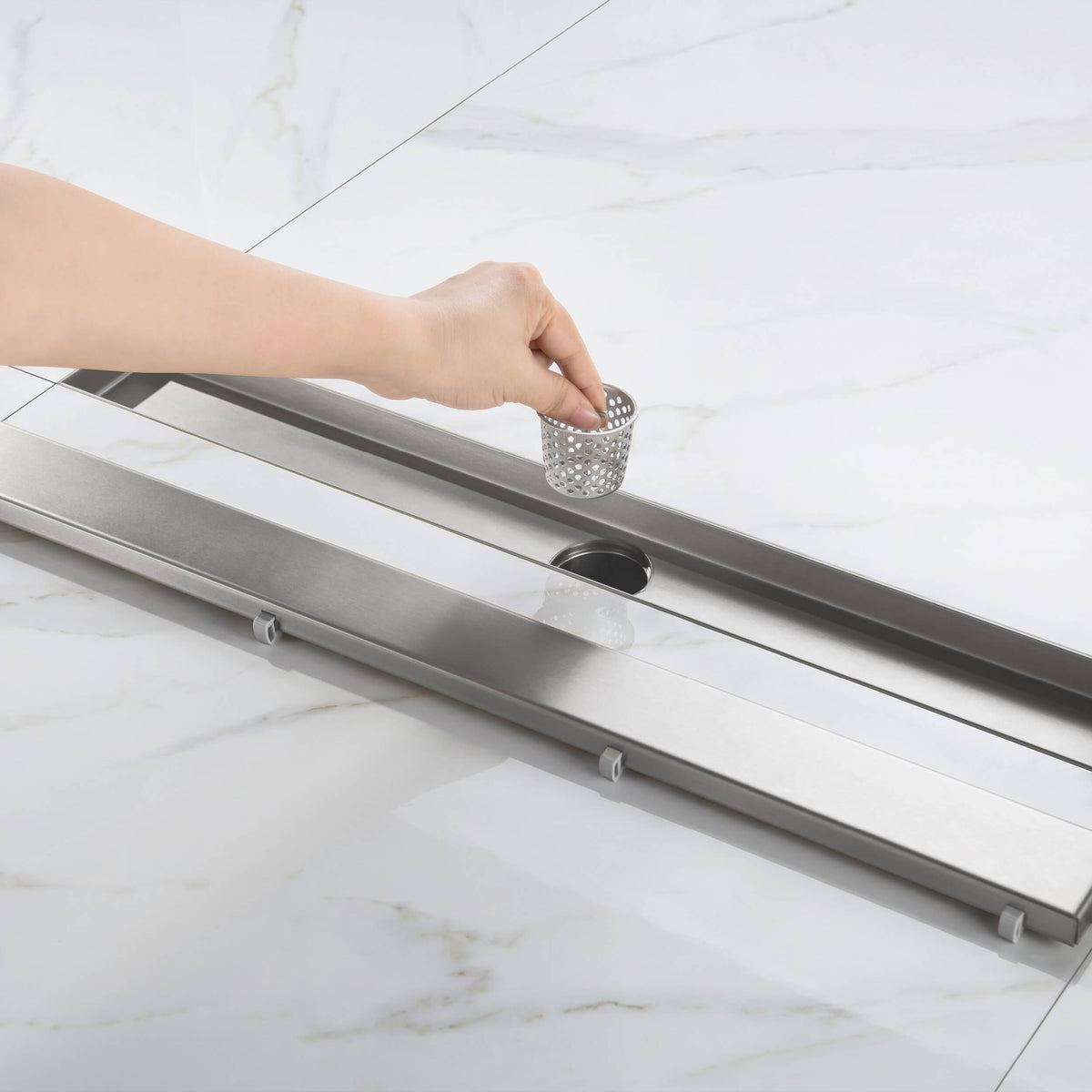 24 inch Tile-in Linear Shower Drain - CFD-2401