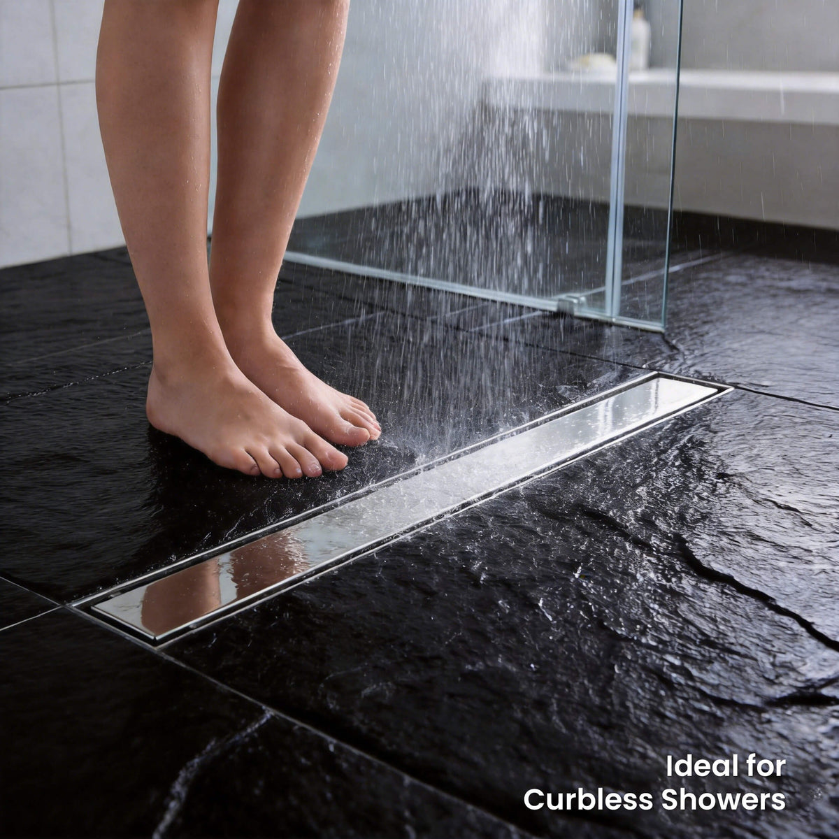 24 inch Tile-in Linear Shower Drain - CFD-2401