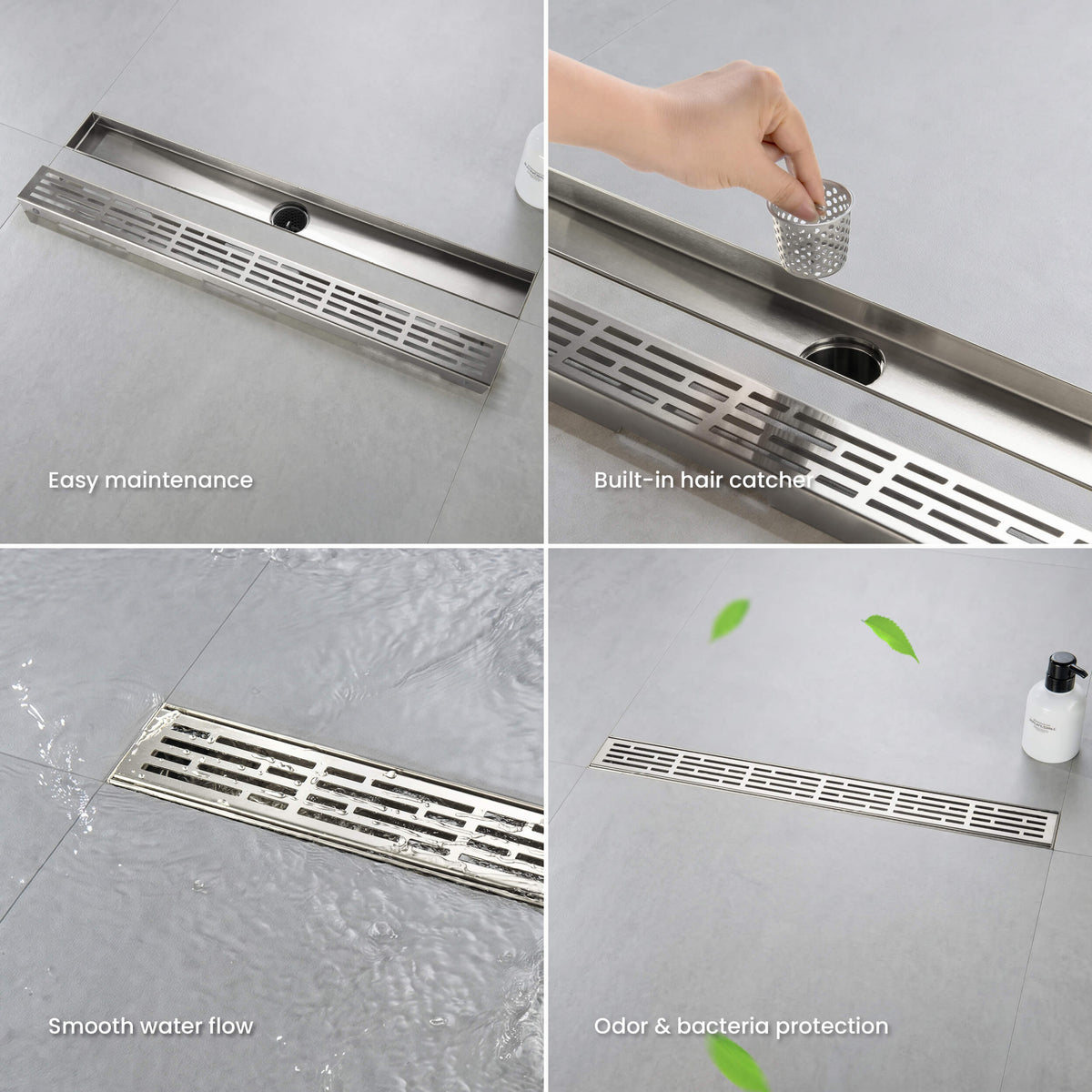 24 inch Linear Shower Drain - CFD-2402