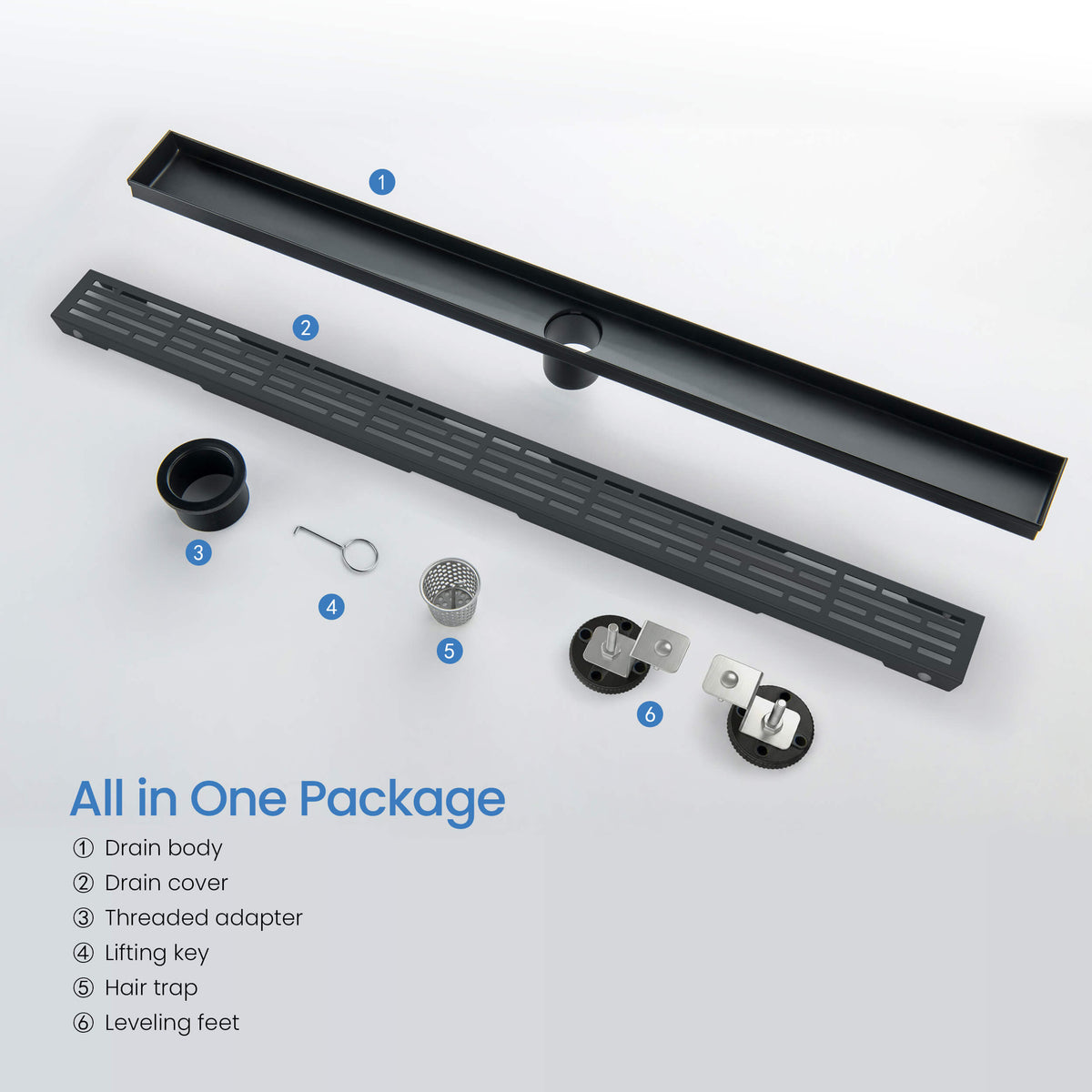 32 inch Linear Shower Drain - CFD-3202