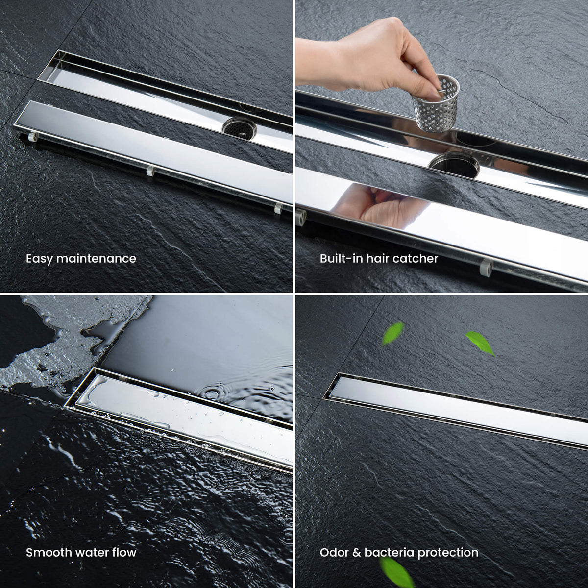 36 inch Tile-in Linear Shower Drain - CFD-3601