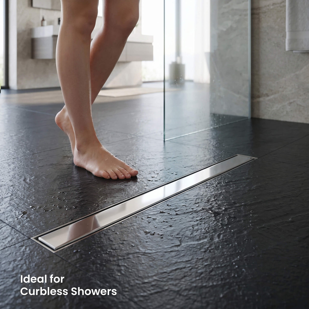 36 inch Tile-in Linear Shower Drain - CFD-3601