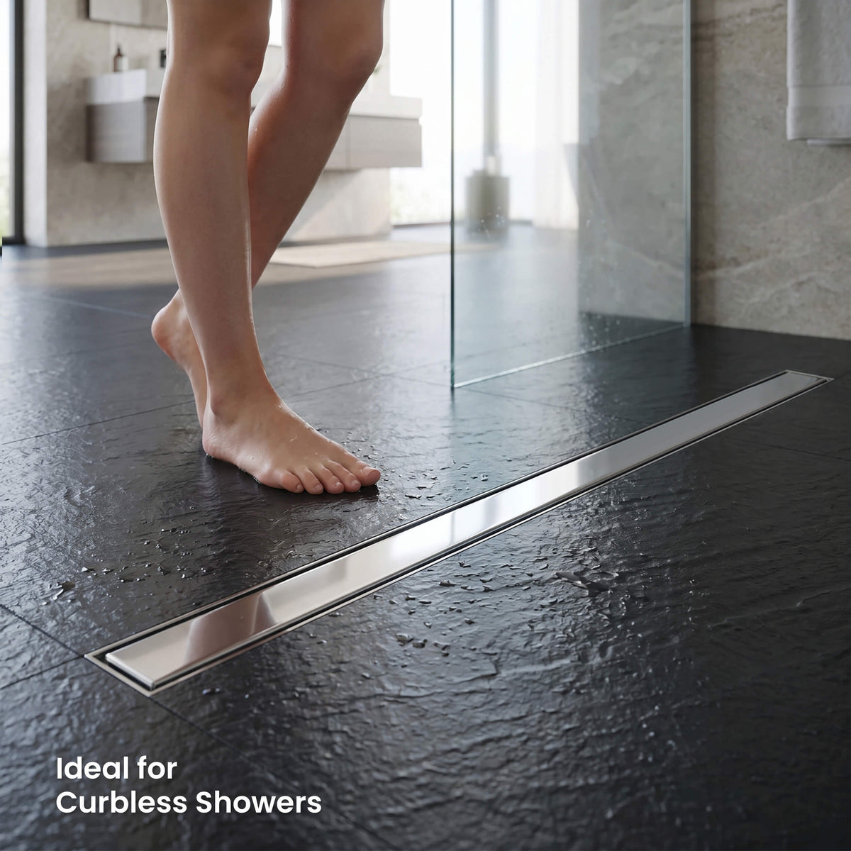 48 inch Tile-in Linear Shower Drain - CFD-4801