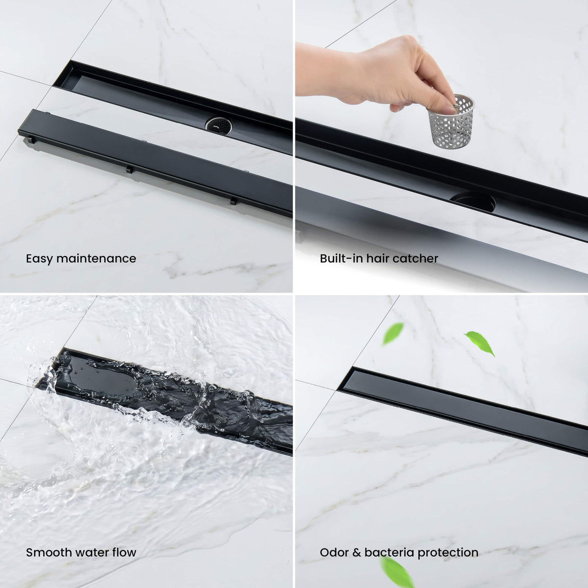 48 inch Tile-in Linear Shower Drain - CFD-4801