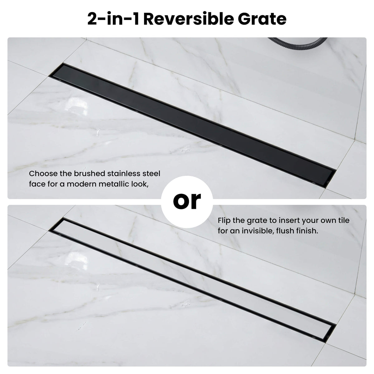 48 inch Tile-in Linear Shower Drain - CFD-4801