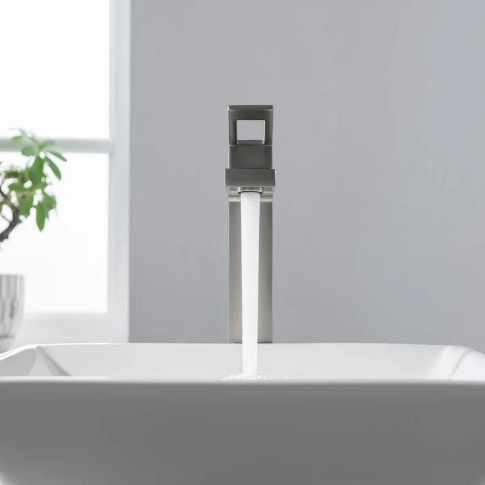 Quadra Brass Single Handle Bathroom Vessel Sink Faucet - CBF-1003