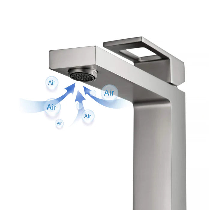 Quadra Brass Single Handle Bathroom Vessel Sink Faucet - CBF-1003