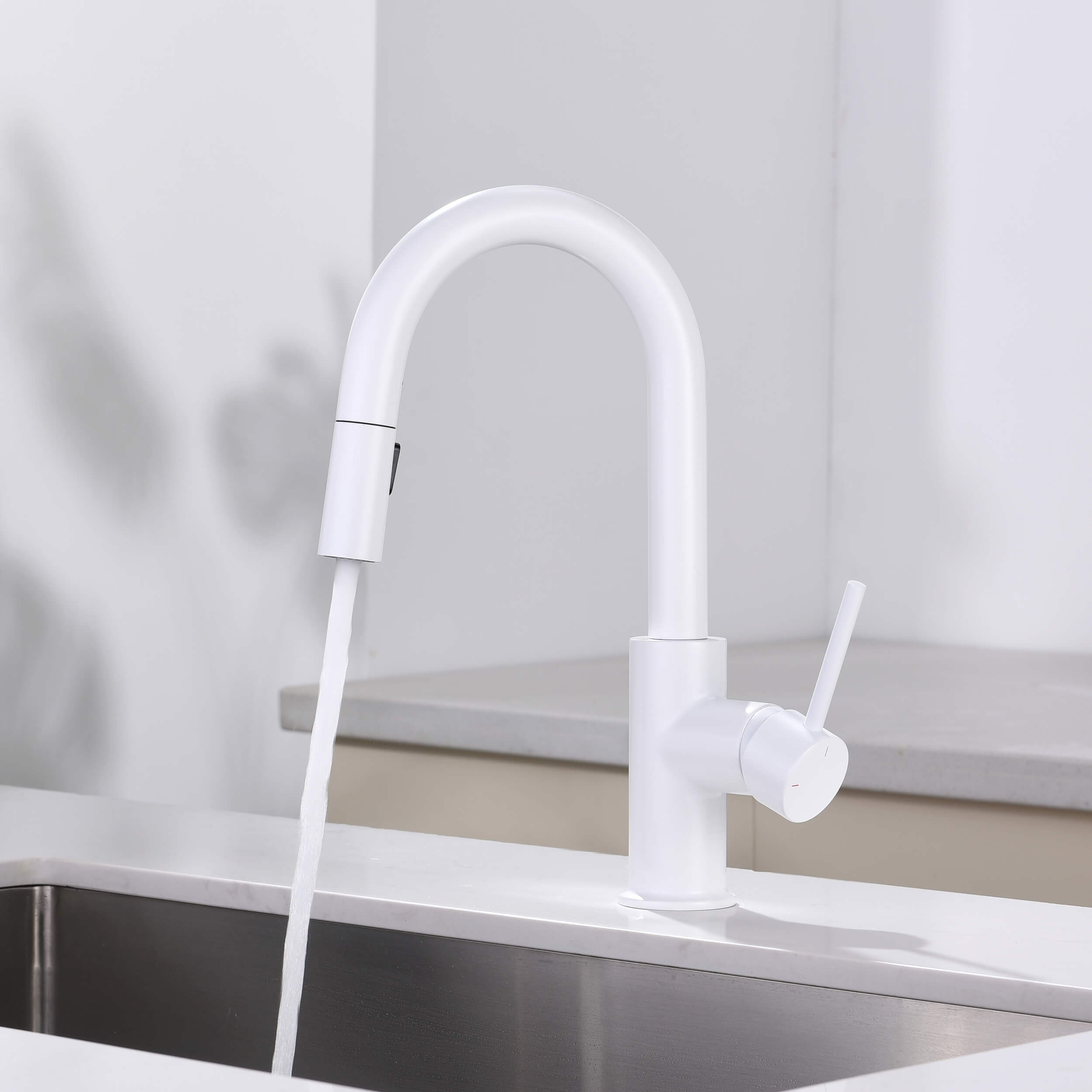 Halo Single Handle Pull Down Kitchen & Bar Sink Faucet - CKF-2011