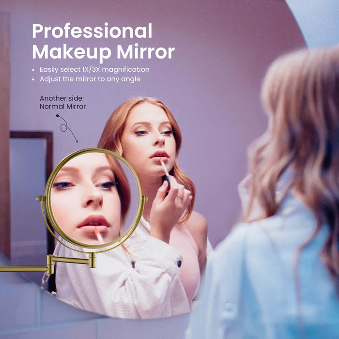 Wall Mount Magnifying Makeup Mirror - CMM-100