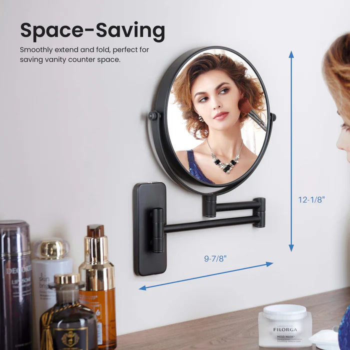 Wall Mount Magnifying Makeup Mirror - CMM-100