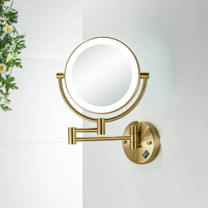 Halo LED Wall Mount Magnifying Makeup Mirror CMM-101