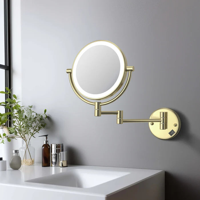 Halo LED Wall Mount Magnifying Makeup Mirror CMM-101