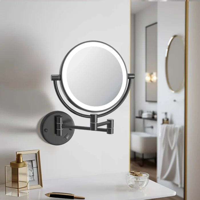 Halo LED Wall Mount Magnifying Makeup Mirror CMM-101