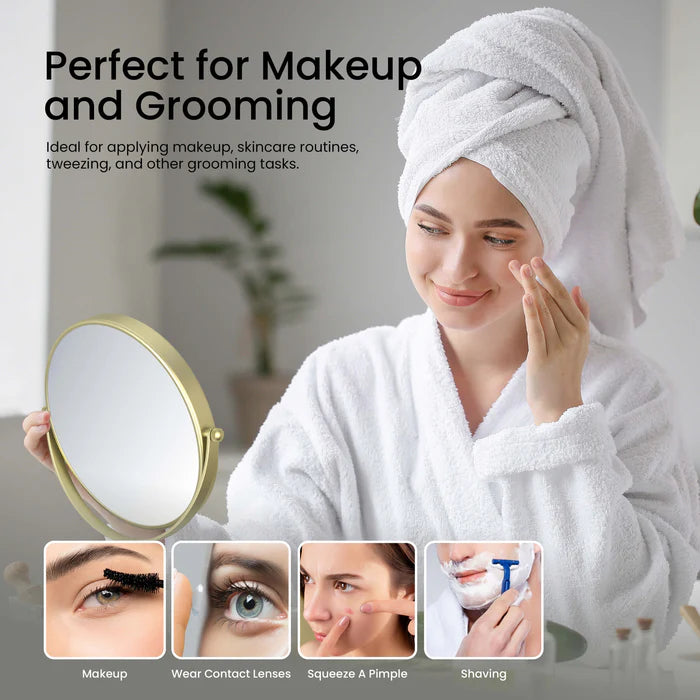 Halo Free Standing Magnifying Makeup Mirror CMM-103