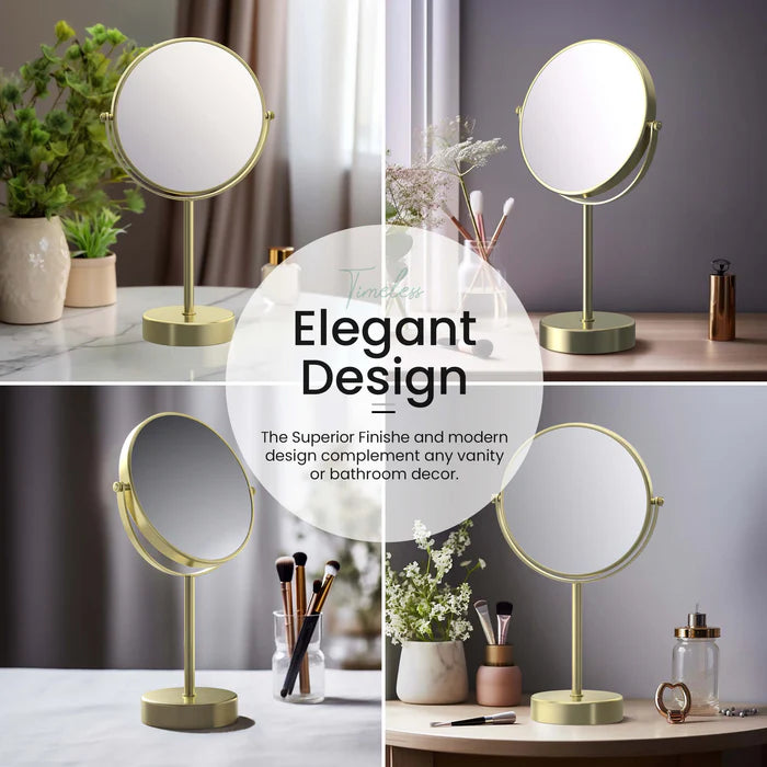 Halo Free Standing Magnifying Makeup Mirror CMM-103