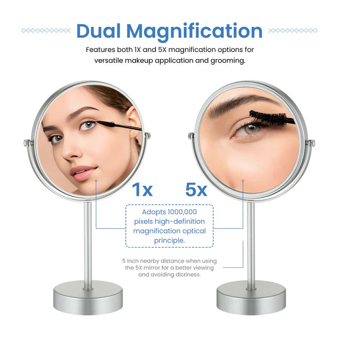 Halo Free Standing Magnifying Makeup Mirror CMM-103