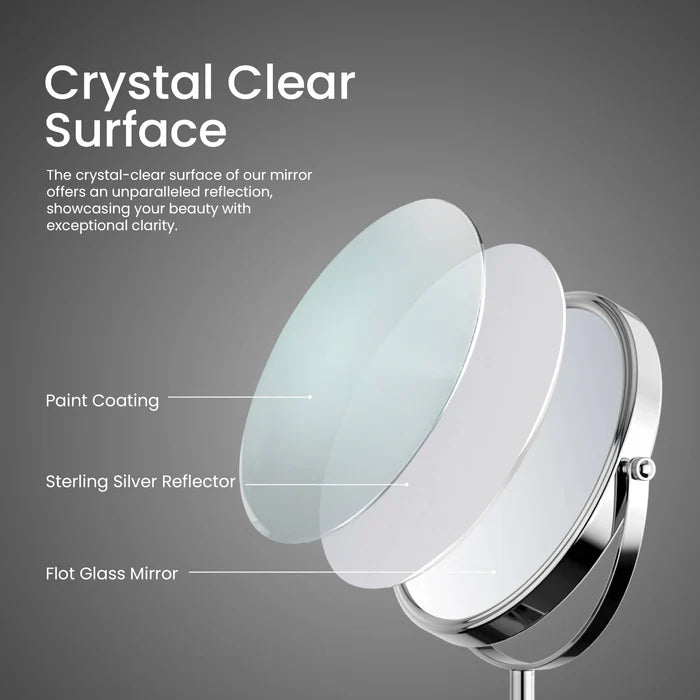Halo Free Standing Magnifying Makeup Mirror CMM-103
