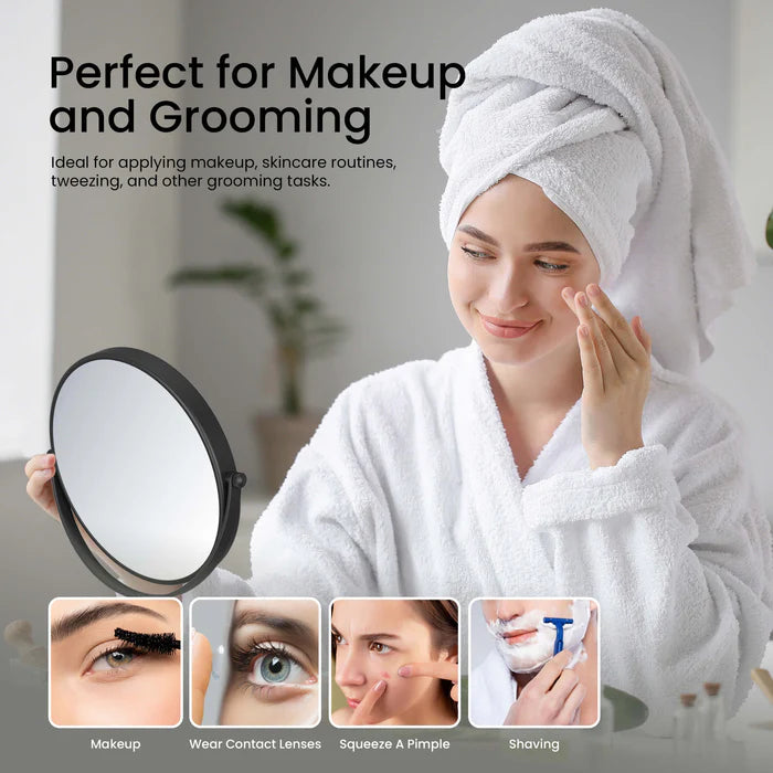 Halo Free Standing Magnifying Makeup Mirror CMM-103