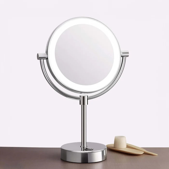 Halo LED Free Standing Magnifying Makeup Mirror - CMM-104