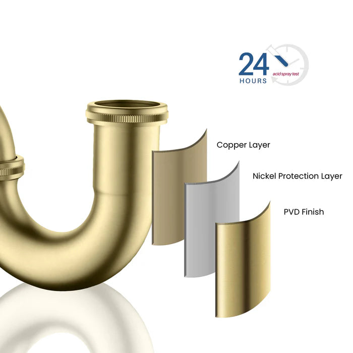 Casa Bathroom Sink Decorative P-Trap - PT-101