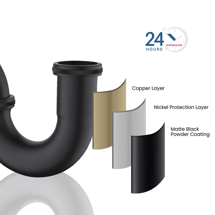 Casa Bathroom Sink Decorative P-Trap - PT-101