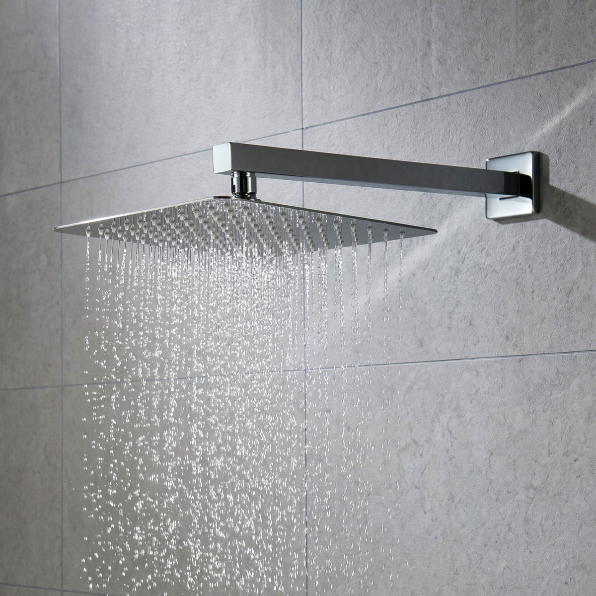 Quadra 2-Function Thermostatic Complete Shower Faucet Set - CSF-4024