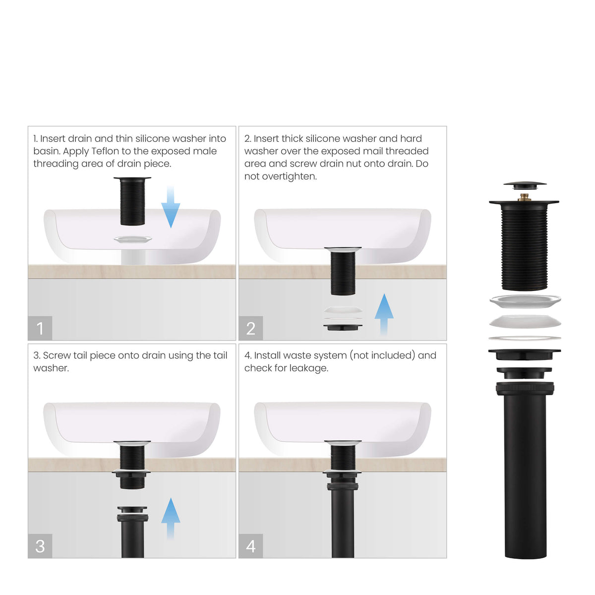 Quadra Brass Single Handle Bathroom Vessel Sink Faucet - CBF-1003