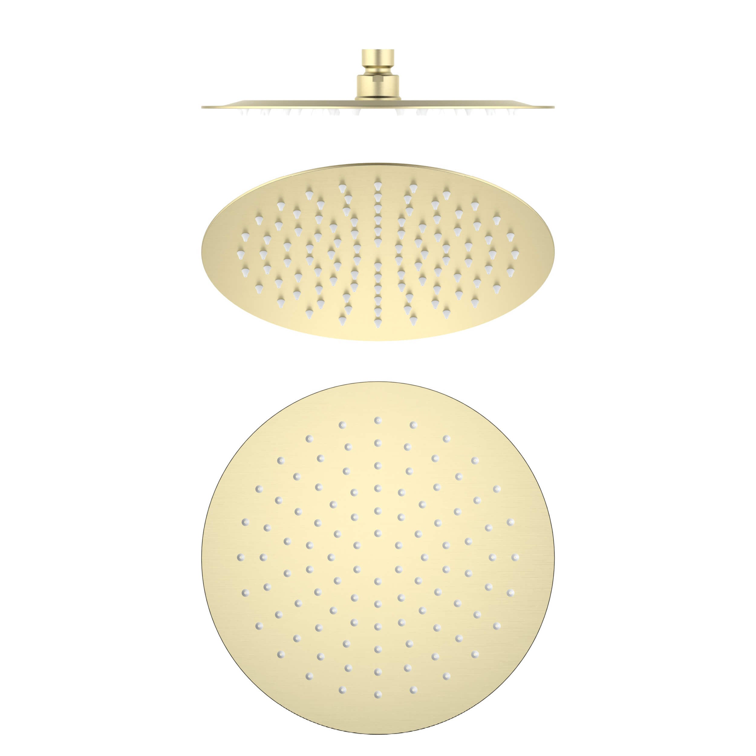 Halo 10" Metal Rain Shower Head 2mm Ultra Thin Profile  - RS100