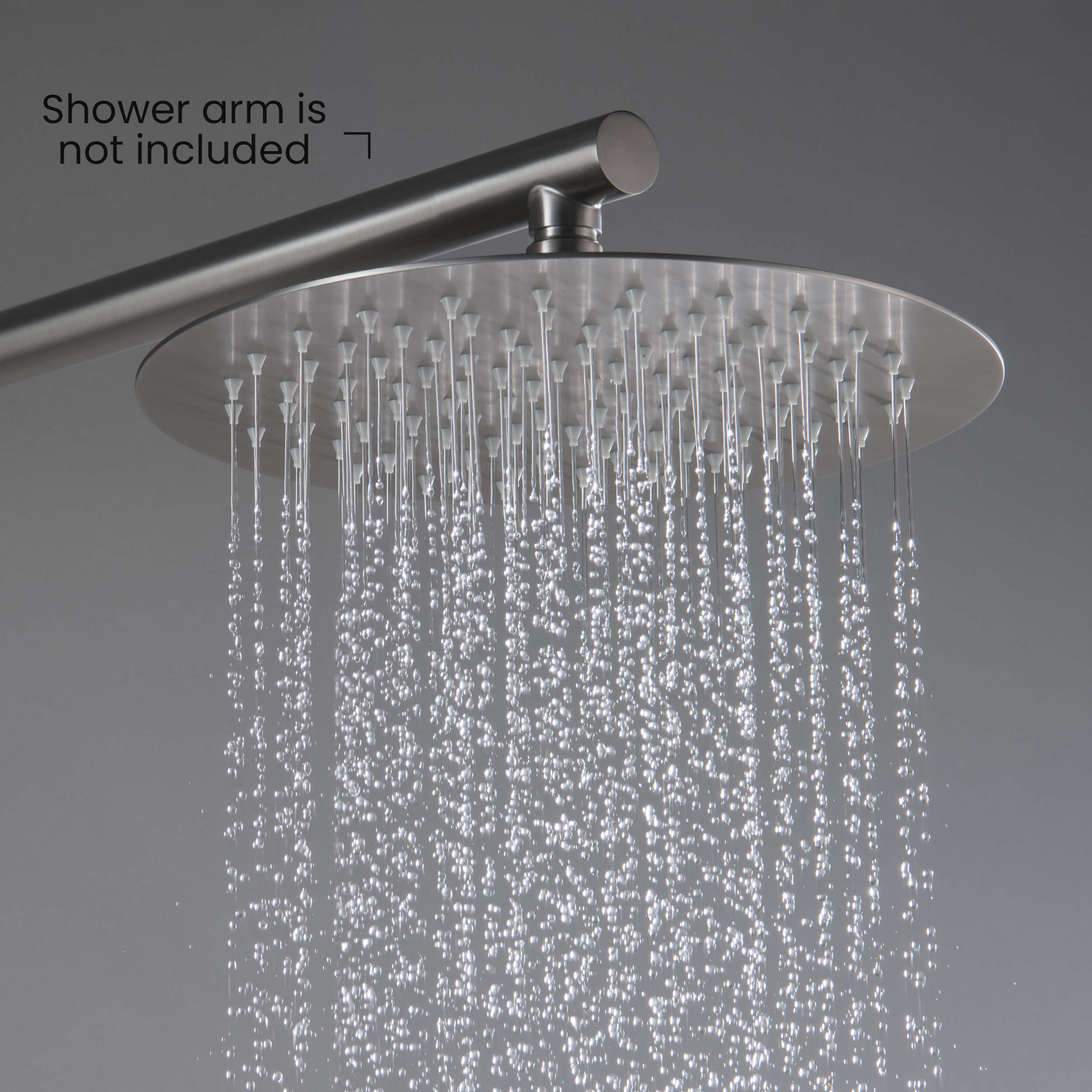 Halo 10" Metal Rain Shower Head 2mm Ultra Thin Profile  - RS100