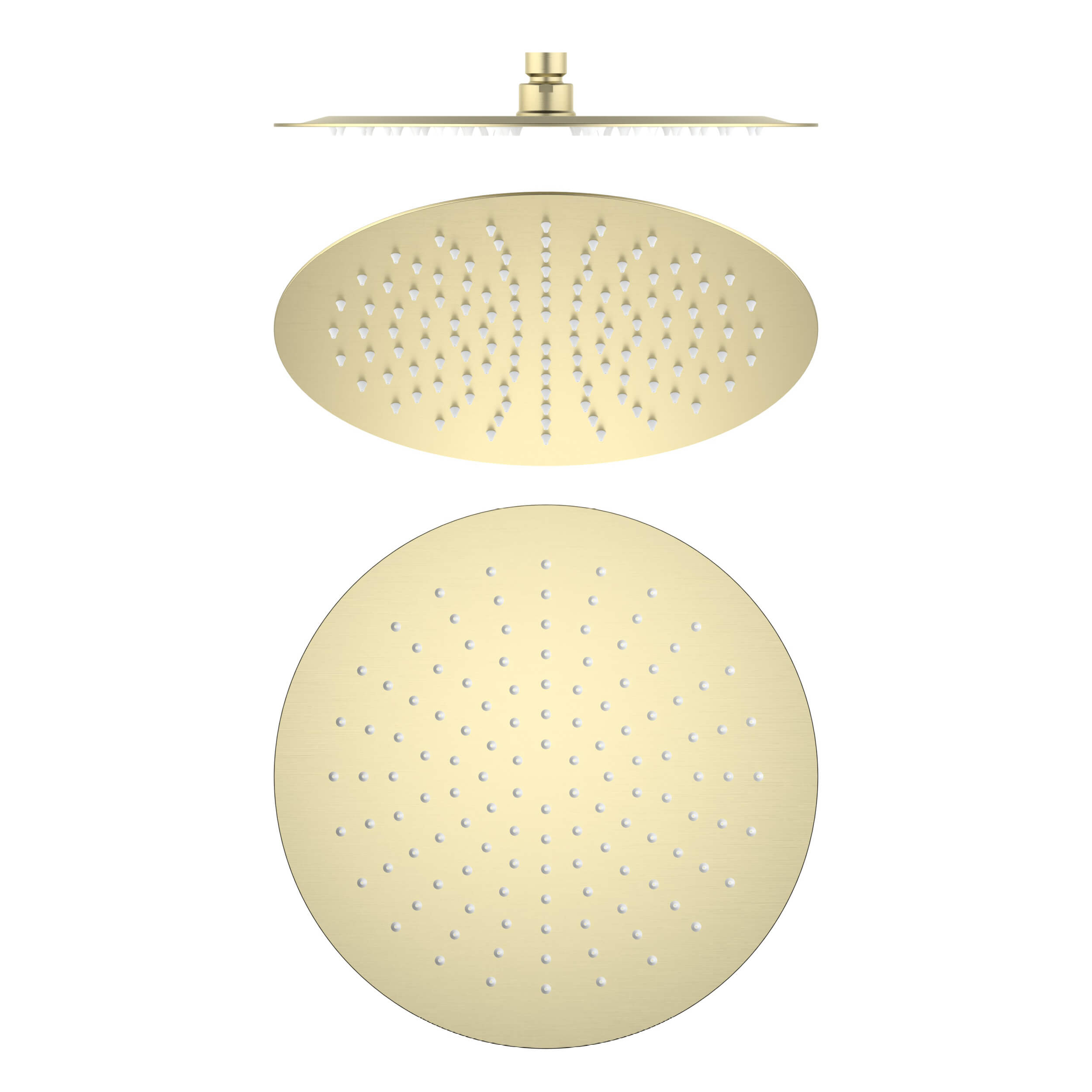 Halo 12" Metal Rain Shower Head 2mm Ultra Thin Profile  - RS102