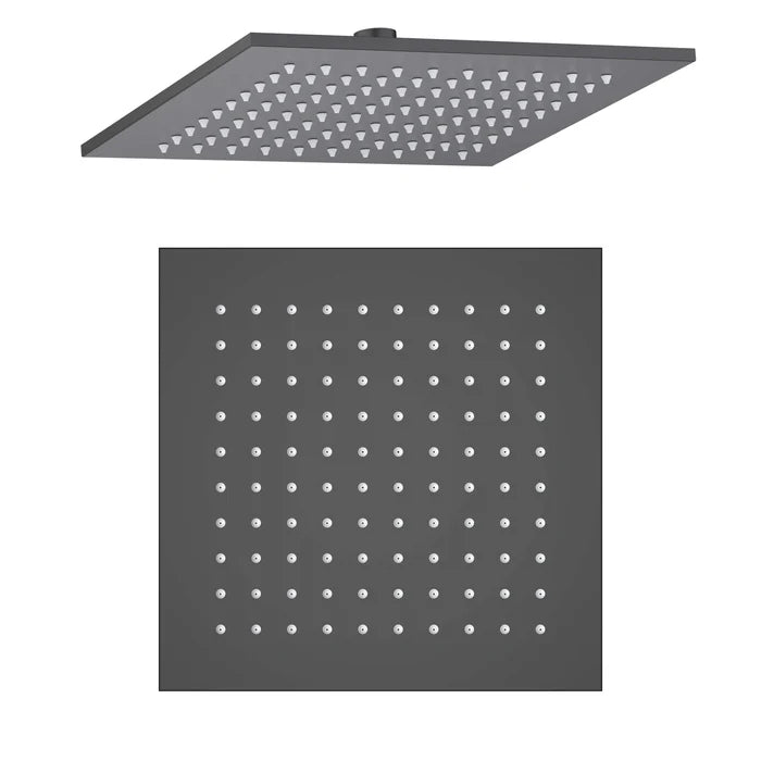 Quadra 10" Metal Thin Profile Rain Shower Head 1.75 GPM RS105